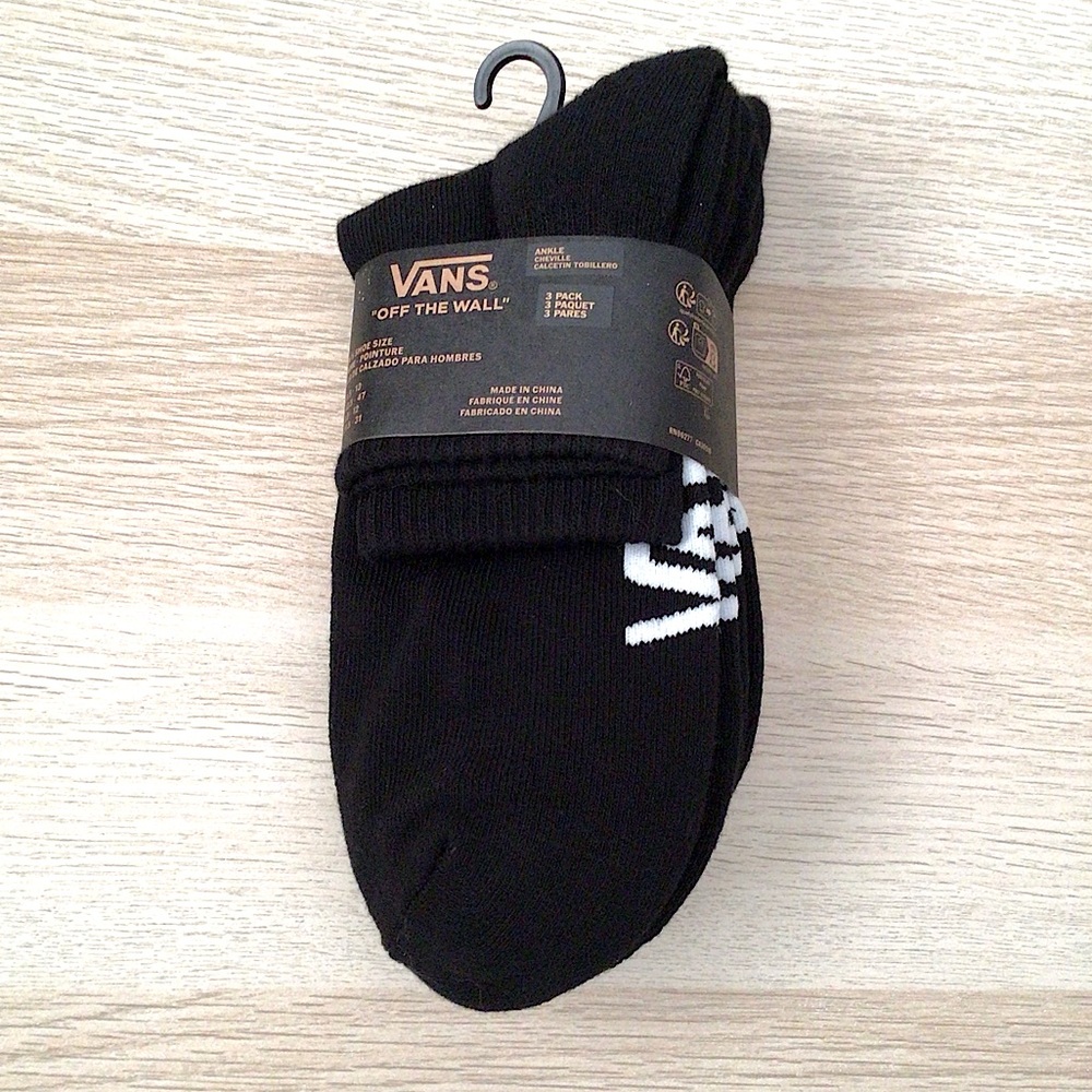 Vans Casual Ankle Socks 3-Pack